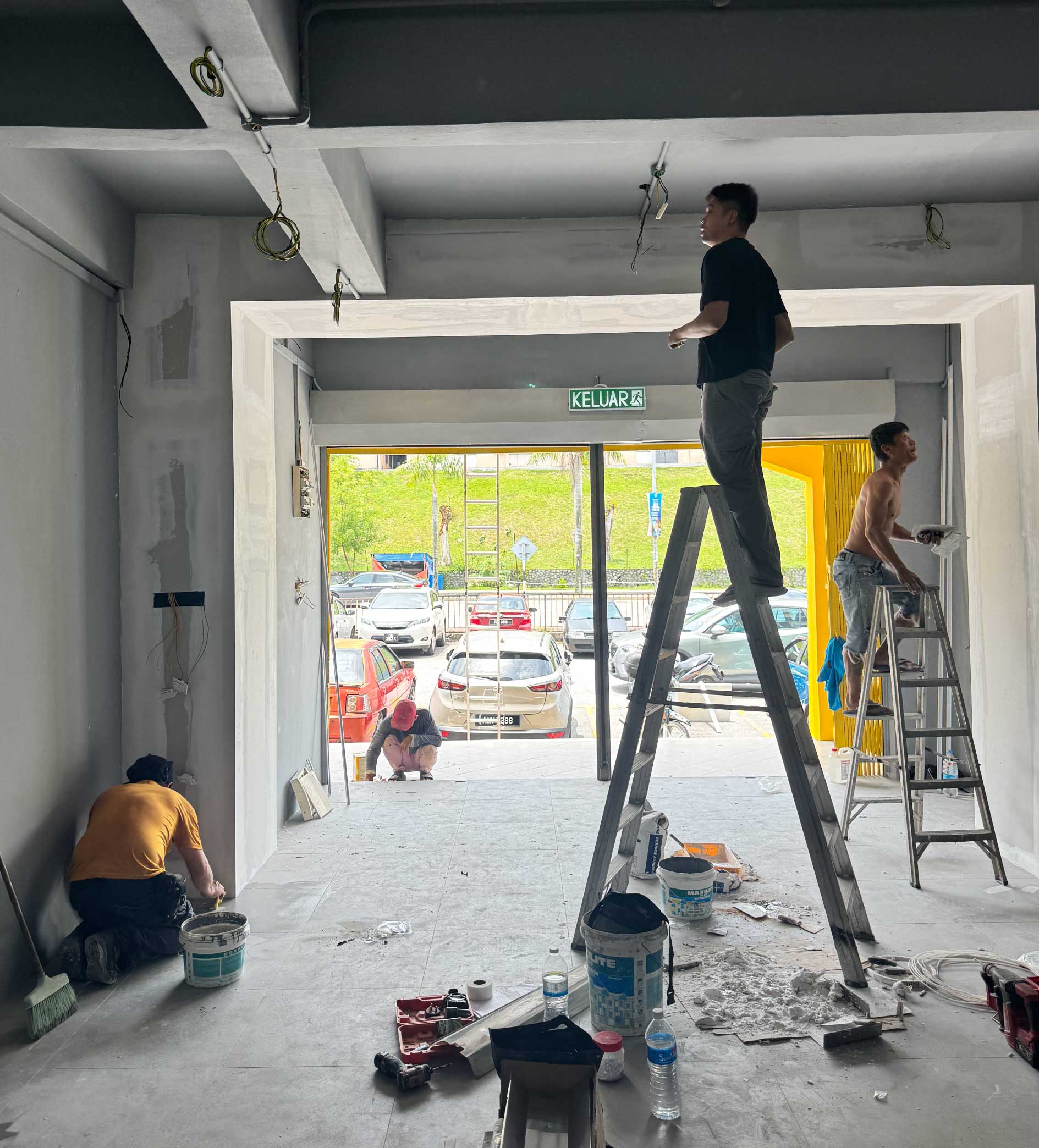 shop / outlet renovation photo of Hinz Renovation