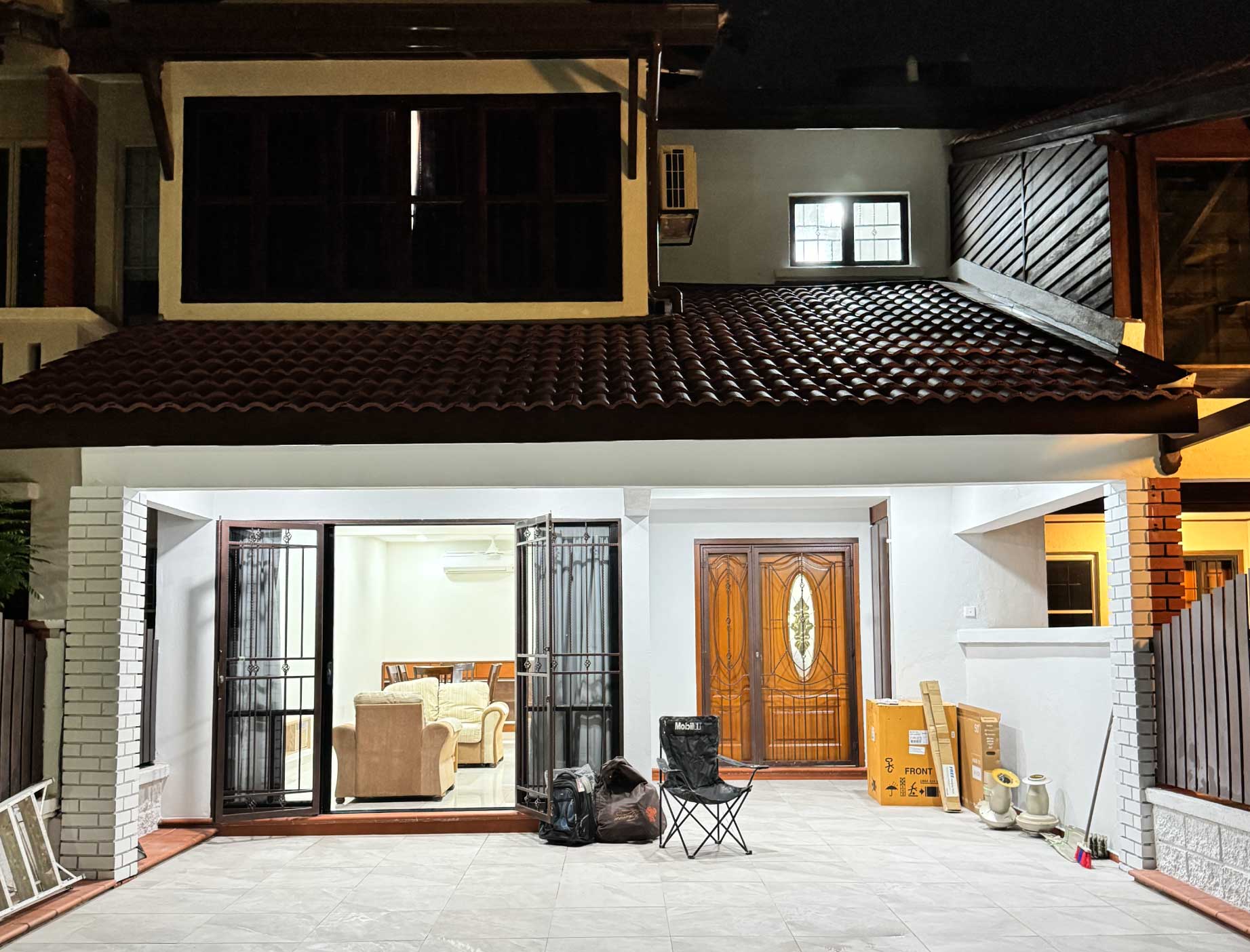 Residential renovation at Bukit Jelutong by Hinz Renovation